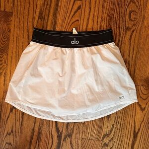 White Alo Skirt